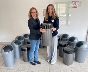 CITY Basket Berlin spendet Müllbehälter für die Sporthallen!