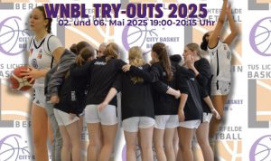 WNBL Try Out für die Saison 2025/26